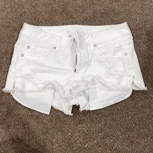 Super Super Stretch American Eagle Shortie Shorts